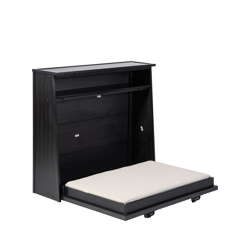 New Age Pet® ECOFLEX® X-Large Murphy Style Dog Bed, Black