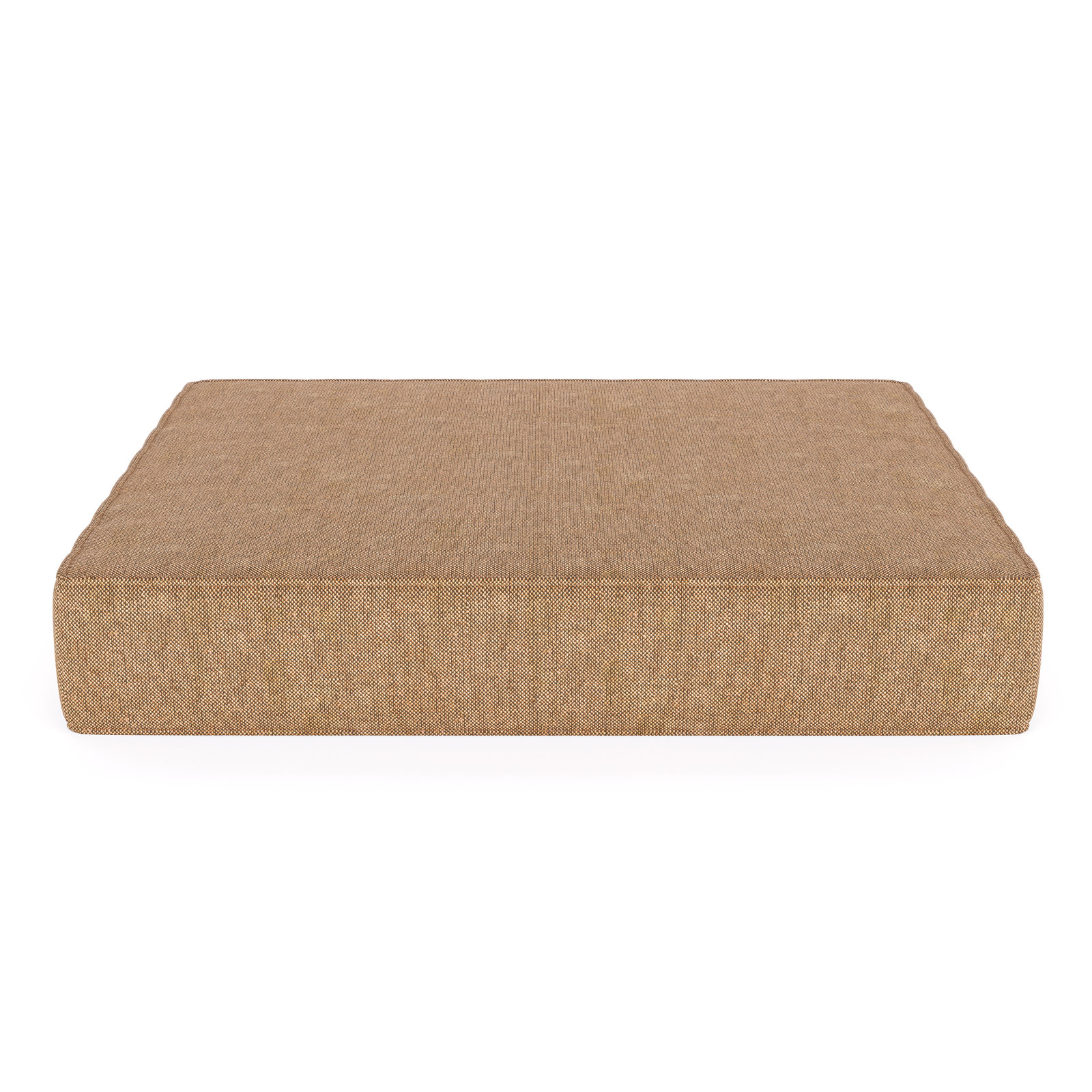 Sunbrella® Outdoor Ottoman Cushion, 4" H x 24" W x 20.5" D, Canvas Heather Beige Sunbrella® Canvas