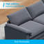 Chaise longue ergonomique en similicuir