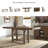 Hannalise Extendable Trestle Counter Height Dining Table -780548349