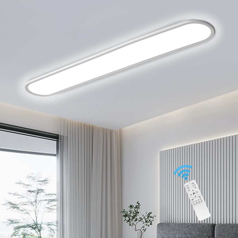 Gracious 140cm LED Integrated Flush Mount, White