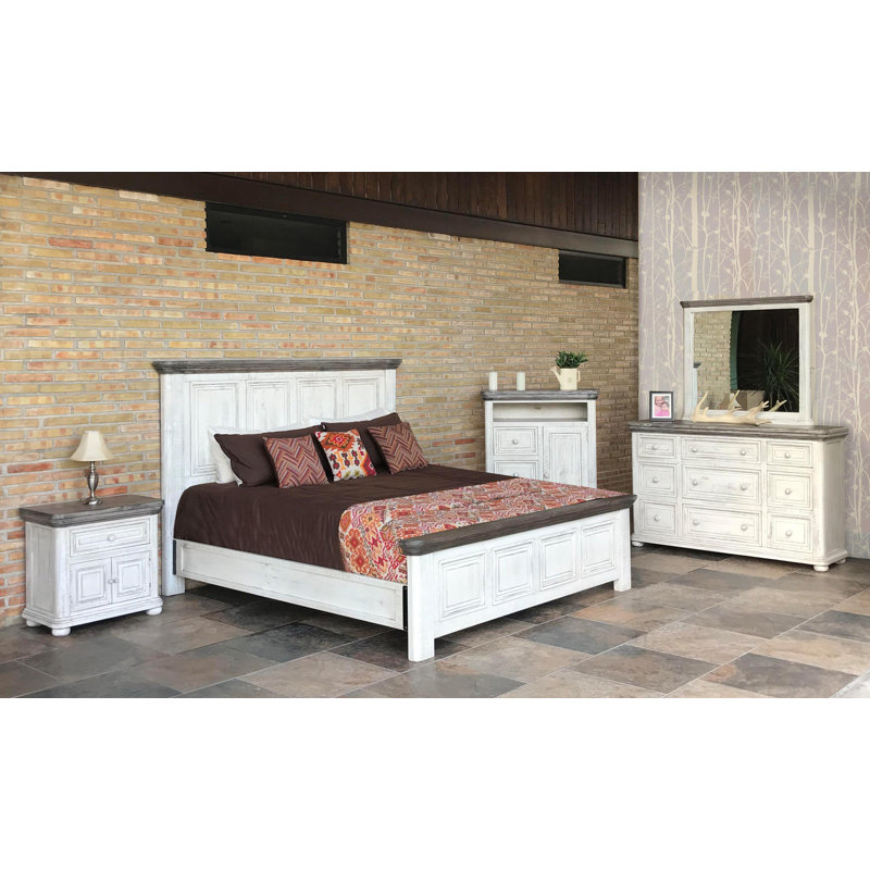 Luna Mirror, Ivory/Gray
