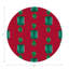 Sous-verres ronds en cuir Gem Emeralds-119015207