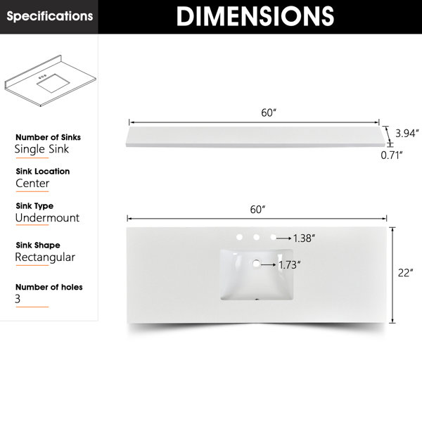 Dimensions du produit