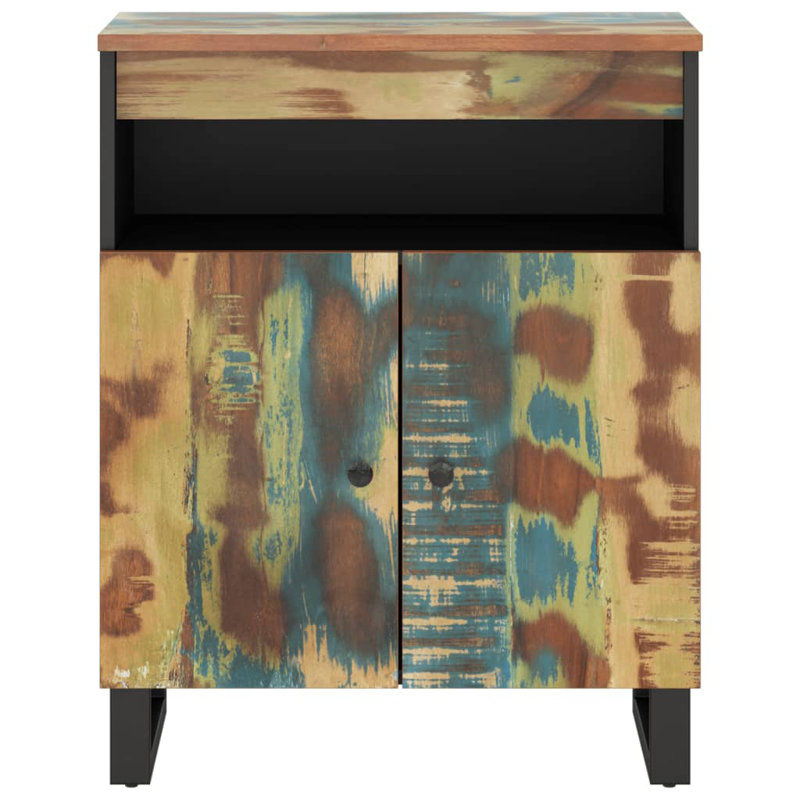 Gurveen 60 cm W Solid Wood Sideboard, Reclaimed Wood