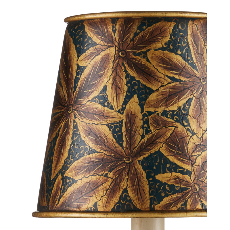 Castagno Empire Lamp Shade, Gold/Blue