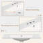 Meuble-lavabo simple avec comptoir à 3 trous pour lavabo de salle de bain 36 po-108674941