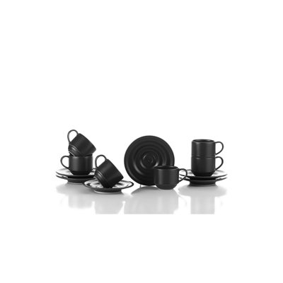 Ensemble de 6 tasses à espresso Dashiell