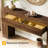 63-Inch Wooden Foyer Table With With 2 Hidden Drawers-382298304