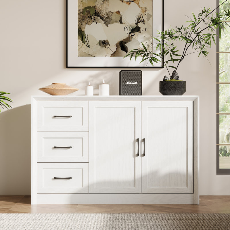 Buffet 47,2 po, Blanc