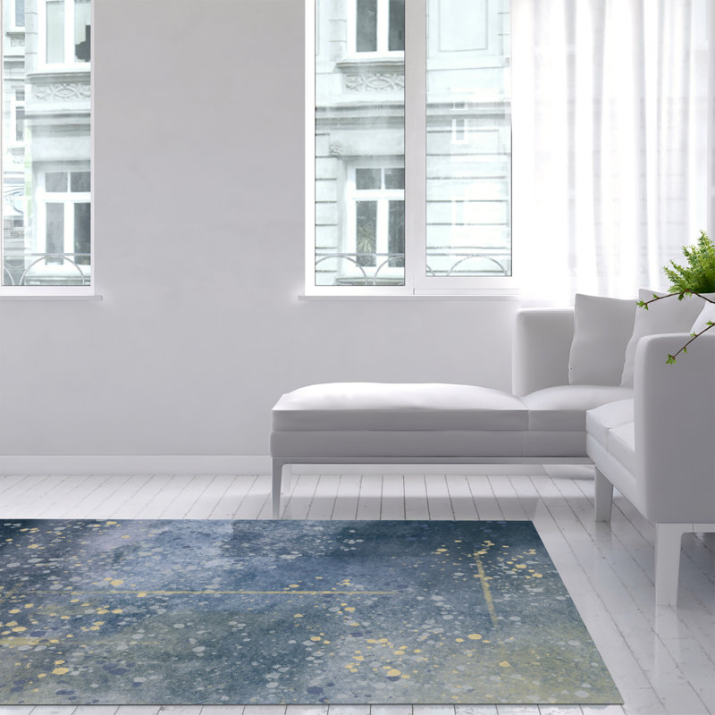 Flavil Abstract Area Rug, Rectangle 155 x 230cm