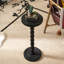 Solid Wood Tray Top Pedestal End Table-1358821451-1358821450