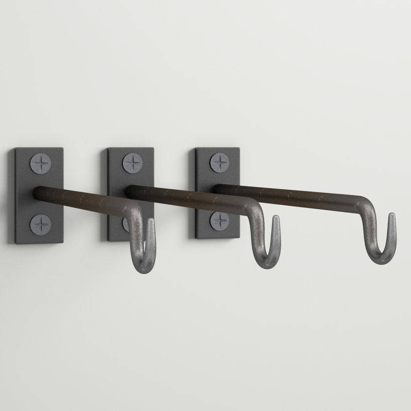 Calliope Iron Wall Wall Hook, Steel