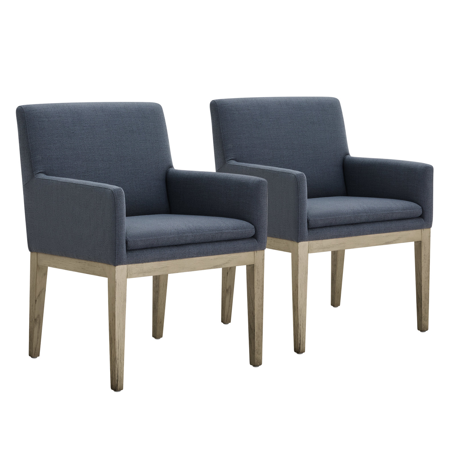Bethea Dining Chair With Arms, Effie Indigo