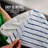 OVENTE Steam Mop Replacement Pads for ST405 Series, Reusable and Washable Microfiber Cleaning Pads, White ACPST4054