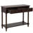 Mid century Modern Entryway Table Wood Console Table Traditional Design With 2 Drawers And Bottom Shelf-2010022981