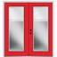Portes d'entrée avant pré-montées en fibre de verre apprêtées internes-45711122-45711116-45711123