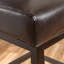 Tabouret de comptoir pivotant en cuir synthétique 28 pouces