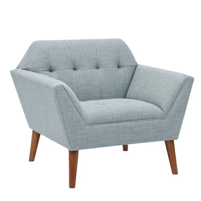 Méridienne de style Mid-Century avec accoudoirs très confortables, détails, H 31,5 po