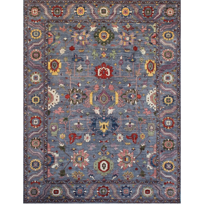 Transitional One-of-a-Kind Rectangle 10'1" X 13'11" Hand Knotted Area Rug