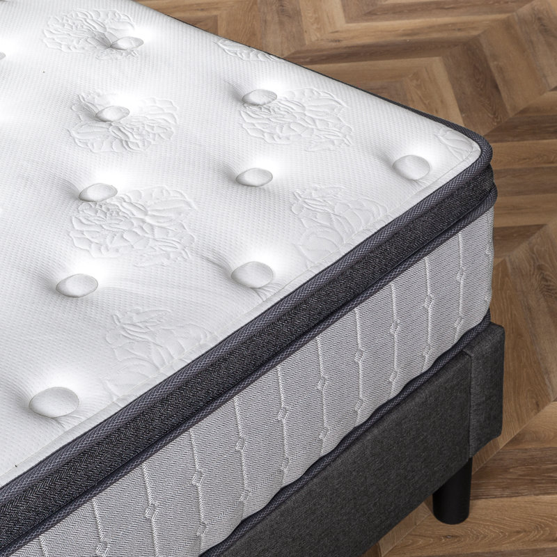 Efigenia 12" Medium Cooling Gel Hybrid Mattress, King