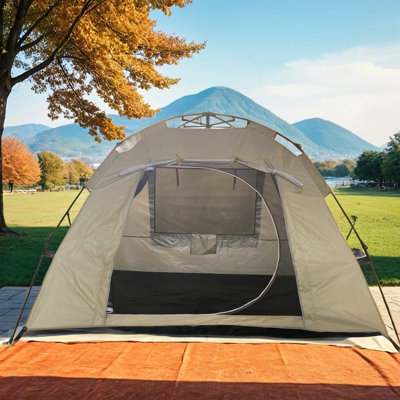 Waterproof Camping Dome Tent - Spacious & Portable for 2 Hikers & Campers