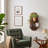2-Tier Wall-Mounted Solid Wood Floating Shelves