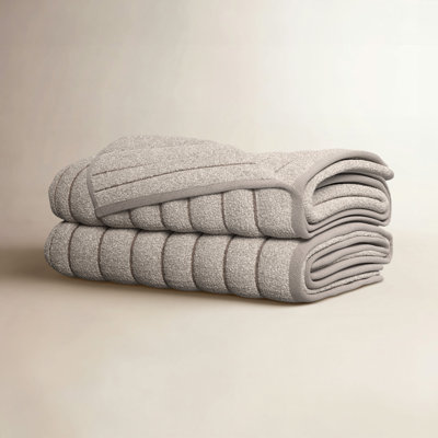 Rachel Cotton Plush Ribbed Bath Towel