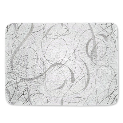 Desrosier Microfiber / Microsuede Non-Slip Bath Mat