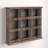 Paliwal 9 Piece Square Fir Solid Wood Floating Shelf-2000777760