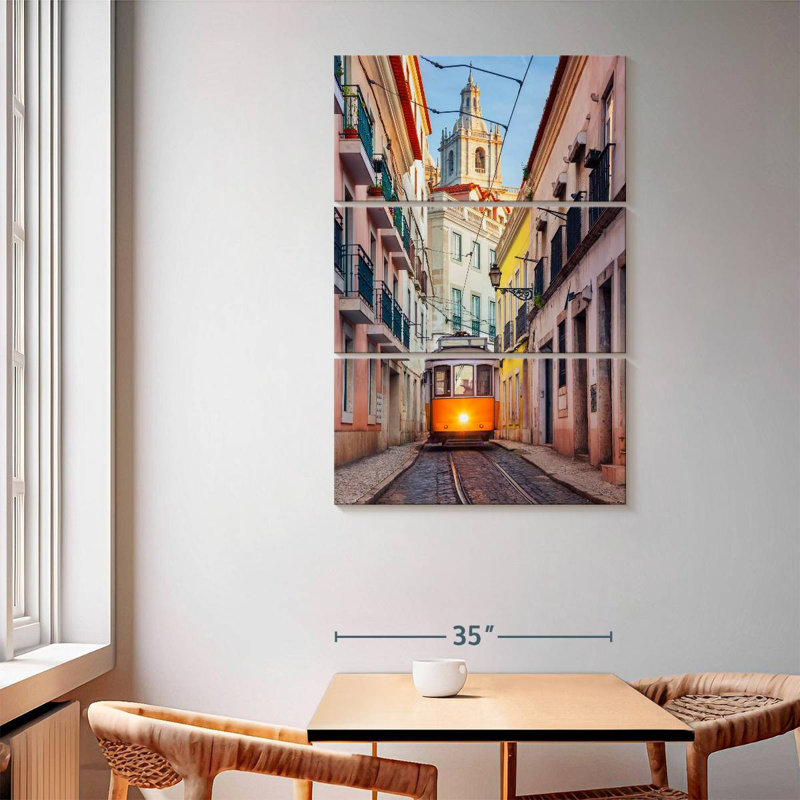 Sireci Tram Twilight Ride, 65" H x 42" W