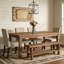 Solid Wood Bench