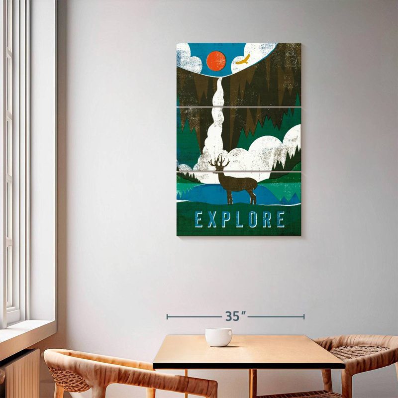 Brampt Big Sky II, 57" H x 36" W