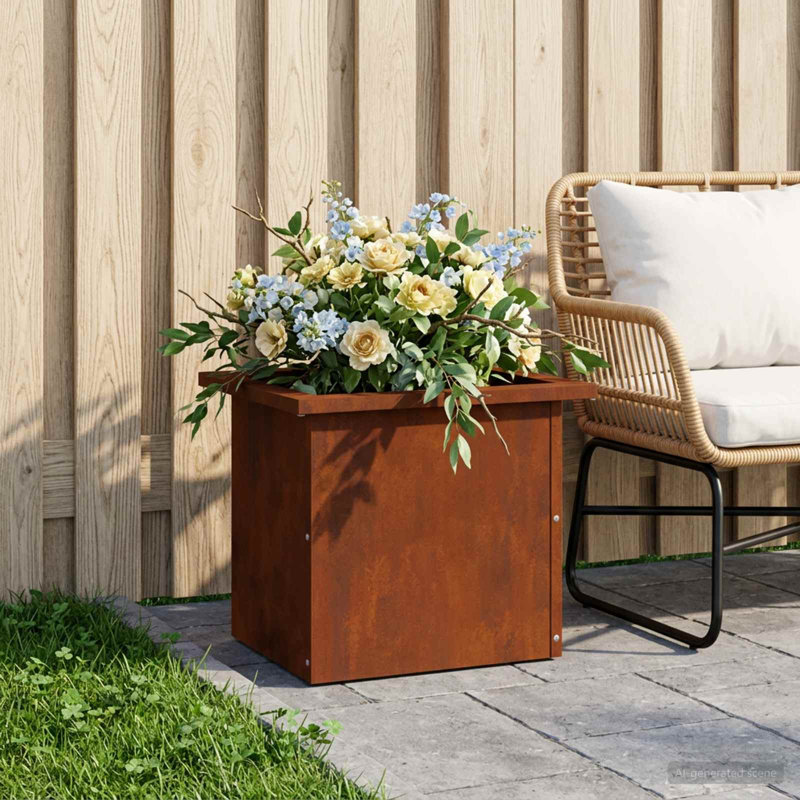 Outdoor Planter Box, 30cm H x 30cm W x 40cm D, 1
