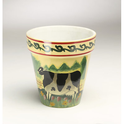 Milena Hand Painted Ceramic Pot Planter