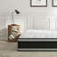 Matelas hybride mi-ferme 12 po avec dessus en mousse viscoélastique gélifiée-541835863