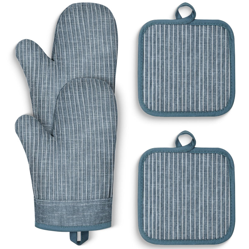Gants de four et poignées, Blue