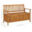 Bubba Solid Wood Outdoor Bench-1957318110