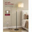 175cm Powder Coated Traditional Floor Lamp