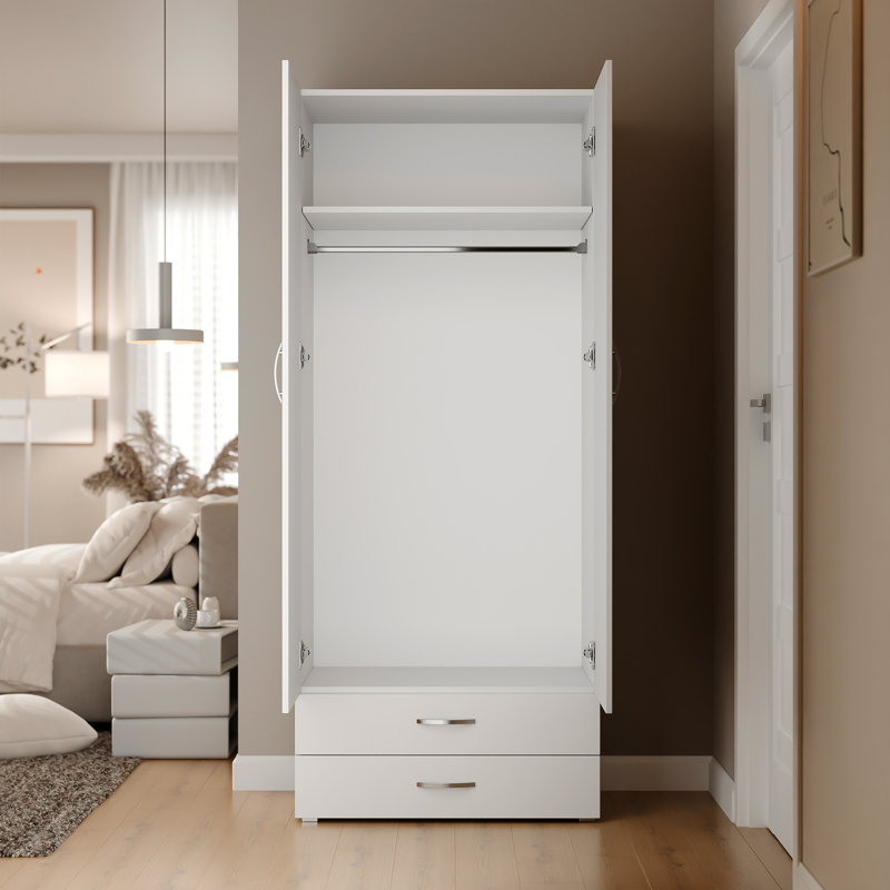 CLASI small wardrobe with drawers