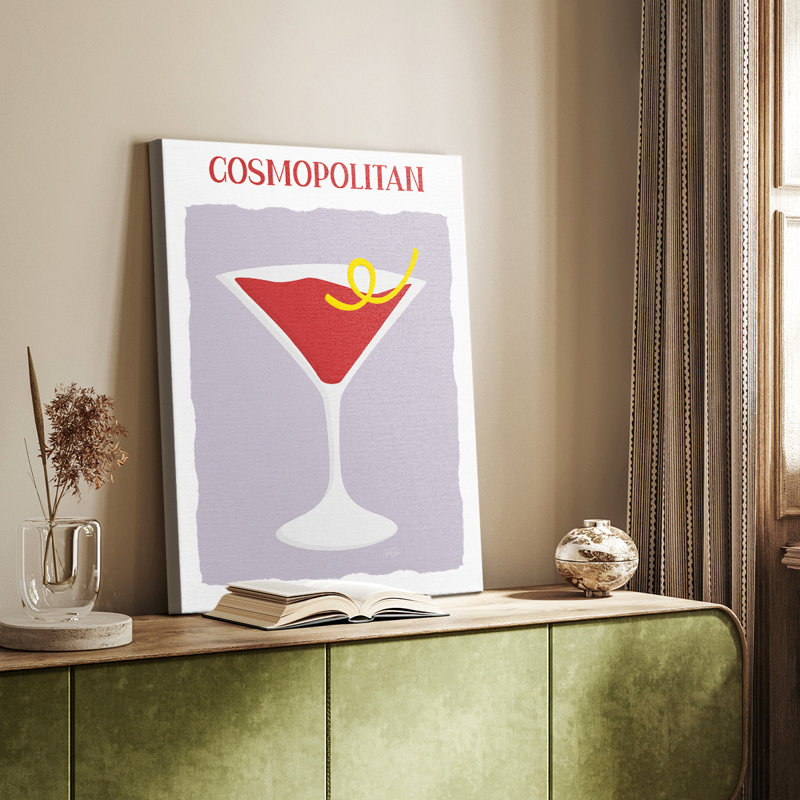 Cosmo -Custom Wrapped Gallery Cavas, 18" H x 12" W