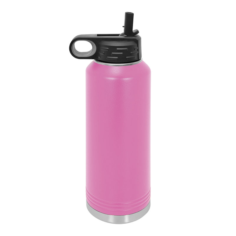 Bouteille d'eau isolée en acier inoxydable Sofia's Findings, Rose, 40 oz