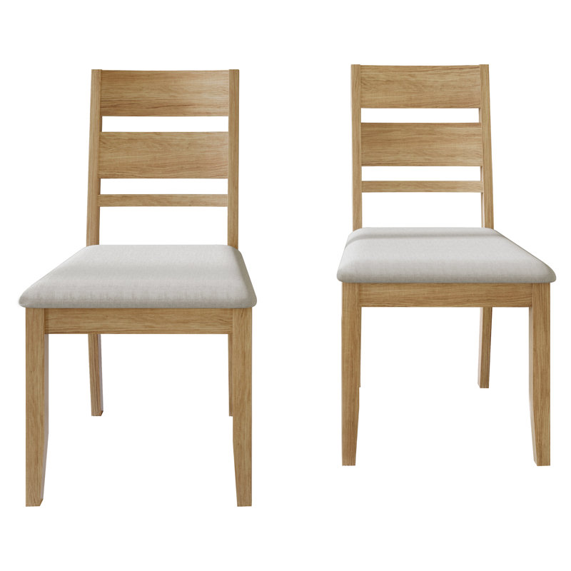 Chaise d'appoint Ocossio, Chêne naturel