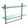 Morosini 2 Piece Tiered Shelf with Towel Bar