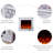 Solid Wood Electric Fireplace-1530303382