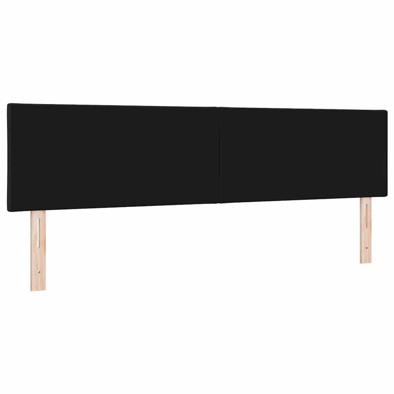Fabric Headboard Geometric With Headboard Fabric, DE Size - 180 x 220 cm, Black