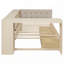 Lit plateforme en bois avec tablettes de rangement-1041675647-1041675646