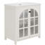 Meuble-lavabo 31 po avec lavabo en céramique rétro-577074881