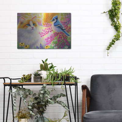 Winston Porter «Sunshine In Ambers Meadow» par Bridget Voth, art mural en métal
