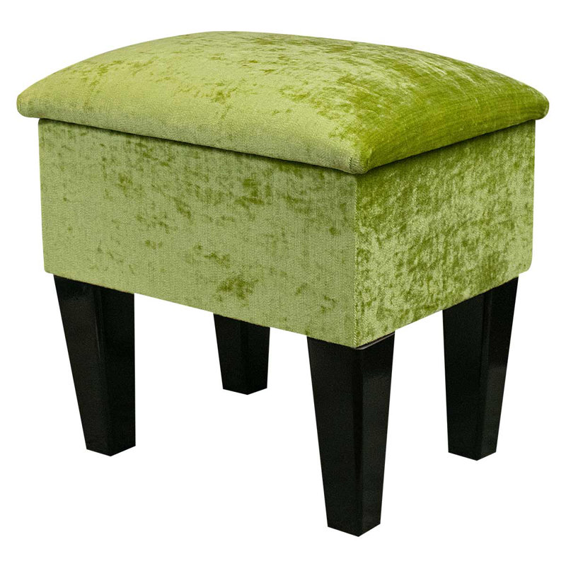 Solid + Manufactured Wood Accent Stool